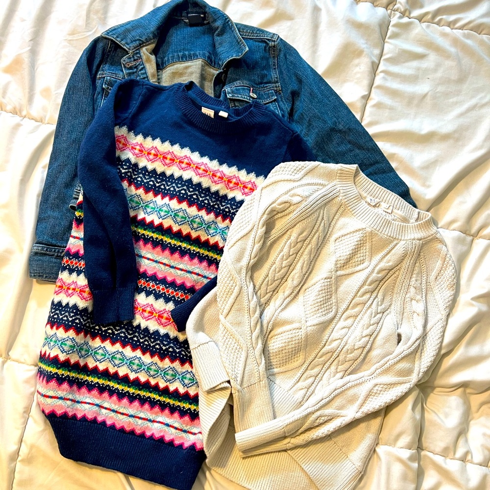 GAP - girls size M (8) lot - first day of school outfit options - super cute